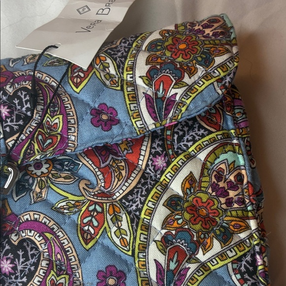 NWT Vera Bradley Multicolor Paisley Hanging Travel Makeup Bag - Picture 6 of 14